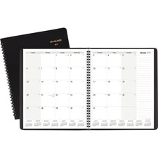 AAG7073005 At-A-Glance Notetaker Monthly Planner,13 Months,Jan-Jan,9"x11",BlackPLANNER,NOTETAKER,MNTHLY