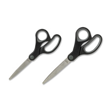 SPR 25225 Sparco Straight Rubber Handle Scissors SPR25225