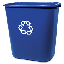 RCP 295673BE Rubbermaid Deskside Recycling Container RCP295673BE