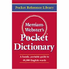 MER 530 Merriam-Webster's Pocket Dictionary MER530