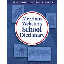 MER 80 Merriam-Webster's School Dictionary MER80