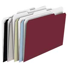 Ampad Designer Colors Style Folders, ASSORTED
