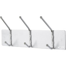 SAF 4161 Safco 3-Hook Contemporary Steel Garment Hooks SAF4161