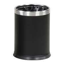 RCP WHB14EBK Rubbermaid Hide-A-Bag Wastebasket RCPWHB14EBK