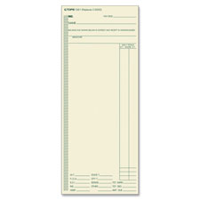 TOP 1261 Tops 1-Sided Weekly Time Cards TOP1261
