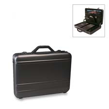 BND416024CHA Bond Street, LTD. Computer Attache, 18"x4"x13-1/2", Removable Strap, CBKCASE,ATTACHE,4"ALUM,COMP