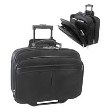 BND468929BLK Bond Street, LTD. Computer Case, On Wheels, Top Load, 18"x9"x14-1/2", BlackCASE,COMPUTER,WHEELS