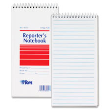 TOP 80304 Tops Gregg Rule Reporter's Notebooks TOP80304