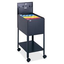 Mobile Tub File,w/Lock,2 Keys,Letter,13-1/2