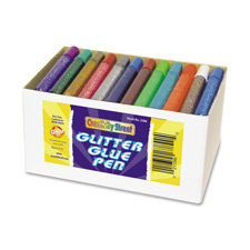 CKC 338000 Chenille Kraft Glitter Glue Pens Classpack CKC338000