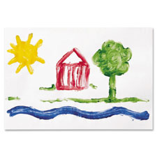 PAC 5316 Pacon Gloss Coat Fingerpaint Paper PAC5316