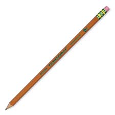 Pencil, w/ Eraser, #2 Lead, Nontoxic, 12/PK, Woodgrain