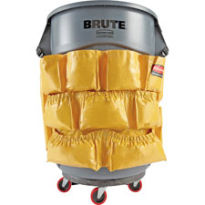 RCP 264200YW Rubbermaid Brute Round Container Caddy Bag RCP264200YW