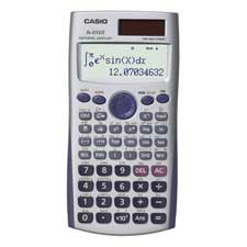 10-Dgt Scientific Calc,Solar w/ Battery Backup,4