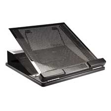 Laptop Stand,w/ Cord Organizer,Hub Compatible,Cherry/BK