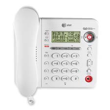 ATT1856 Advanced American Telephone Speakerphone,w/ Digital Answering,50 Number/Name Log,WhitePHONE,CWCID,TAD,SPKR