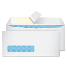 Business Envelopes,w/Window,Redi-Strip,4-1/8