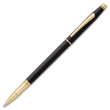 Ballpoint Pen,Retractable,Medium Point,Rose Barrel/Black Ink