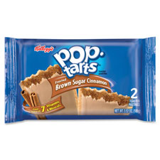 Keebler 31132 Pop Tarts, 3.67 oz., 6/BX, Brown Sugar and Cinnamon