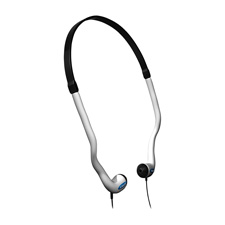 Stereo Head Buds,12mm Drive,4' Cord,Vertical Ear Entry