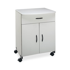 Buddy 914018 Printer/Copier Stand, w/ Double Doors, 23'' x 23'' x 31-1/8'', Gray, BDY914018, BDY 914018