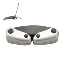 KTK NBS80 Kantek Compact Notebook Stand w/ 4 Port USB Hub KTKNBS80