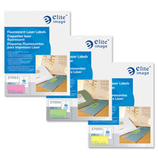ELI 37004 Elite Image Attn Grabbing Fluorescent Laser Labels ELI37004