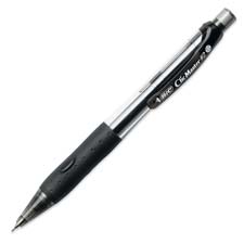 BICMPI11BLK Bic Corporation Automatic Pencil,Textured Rubber,Refillable,.7mm,BlackCLIC MASTER PENCIL 0.7MM