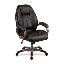 OSP DHL3062G1 Office Star Exec. Top Grain Lthr High-back Chair OSPDHL3062G1