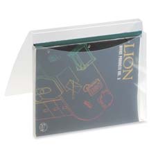 Slim Tote, w/ Full Size Flap, 1/2