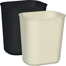 RCP 254100BK Rubbermaid 14qt. Fire Resistant Wastebaskets RCP254100BK
