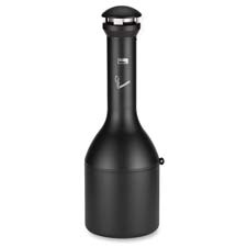 RCP 9W3300BK Rubbermaid Weather Resistance Smoking Receptacle RCP9W3300BK