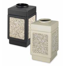 SAF 9471 Safco Open Top 38-Gallon Receptacle SAF9471