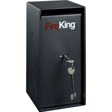 FIR MS1206 FireKing Trim Safe w/Cash Drop Slots FIRMS1206