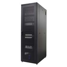 42U Premium Enclosure,w/ Sides,Hold upto 2200 Pounds,Black