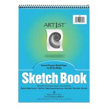 PAC 4850 Pacon Medium Weight Acid Free Sketch Books PAC4850