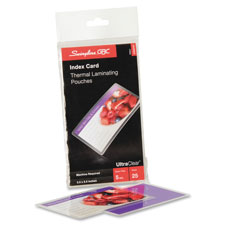 GBC 3202002 GBC 5Mil Index Card Size Laminating Pouches GBC3202002