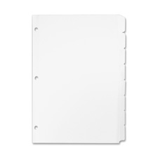 BSN 20073 Bus. Source 3-Ring 8-Tab Indexes BSN20073