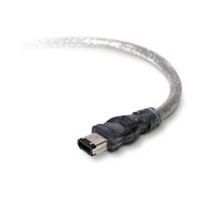 BLK F3N40006ICE Belkin 6-Pin to 6-Pin FireWire Cables BLKF3N40006ICE
