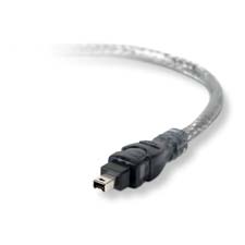 BLK F3N40206ICE Belkin 4-Pin to 4-Pin FireWire Cables BLKF3N40206ICE