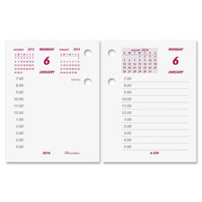 RED C1R Rediform Daily Desk Calendar Refill for C1S REDC1R