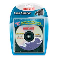 CD Lens Cleaner, Cleans and Demagnetizes