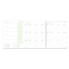 Notebook Planner Refill, Dated, Jan-Dec, 8-1/2