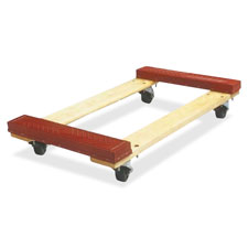 Sparco 68981 Cross member Dolly, 18'' x 30'' x 6-1/8'', 1000 lb Capacity, Red