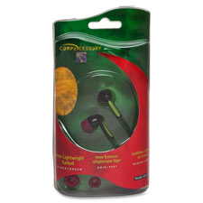 CCS 59355 Compucessory 3 Cushion Ear Size Earbuds CCS59355