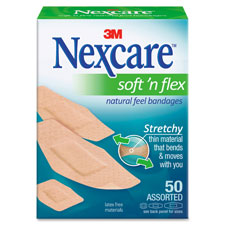 MMM 43050 3M Nexcare Comfort Fabric Bandages MMM43050