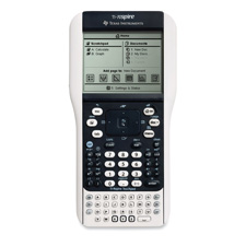 Texas Instruments TINSPIRE Graphing Math/Science Calculator, 4'' x 7-7/8'' x 1'', Blue/White