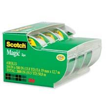 MMM 4105 3M Scotch Nonyellowing Magic Tape MMM4105