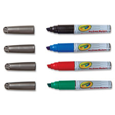 CYO 988626 Crayola Chisel Tip Nontoxic Dry-erase Markers CYO988626