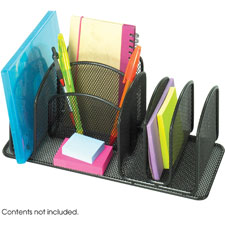 Desk Organizers, SAF 3251BL Safco Deluxe Desktop Organizer  SAF3251BL